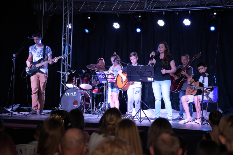 Primavera de Arte foi palco para talentos na área da música 